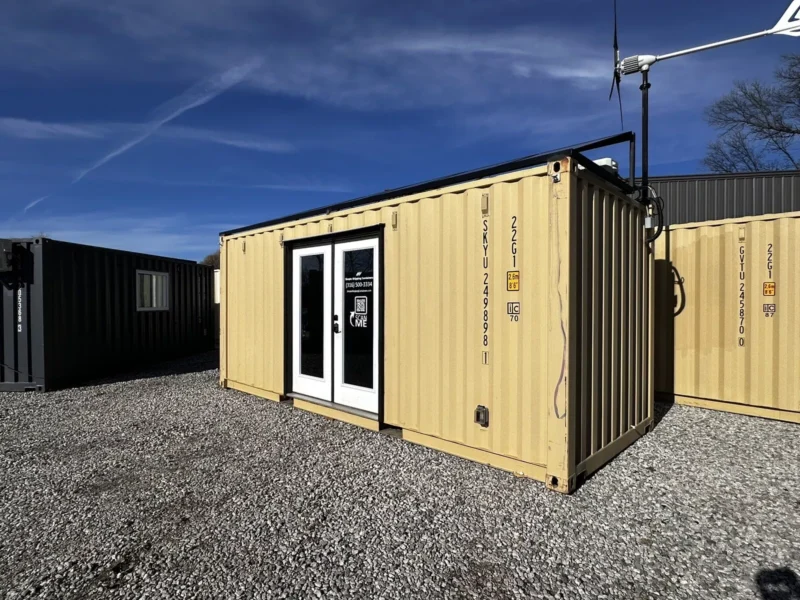 20 ft Shipping Container Office Solar Off Grid Or Grid