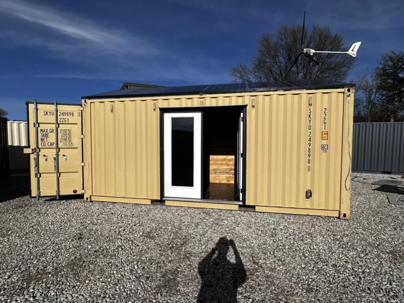 20 ft Shipping Container Office Solar Off Grid Or Grid - Image 10