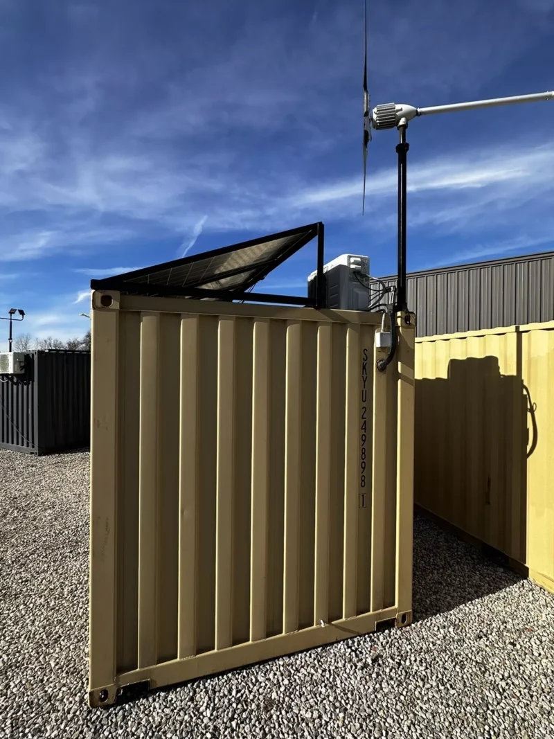 20 ft Shipping Container Office Solar Off Grid Or Grid - Image 12