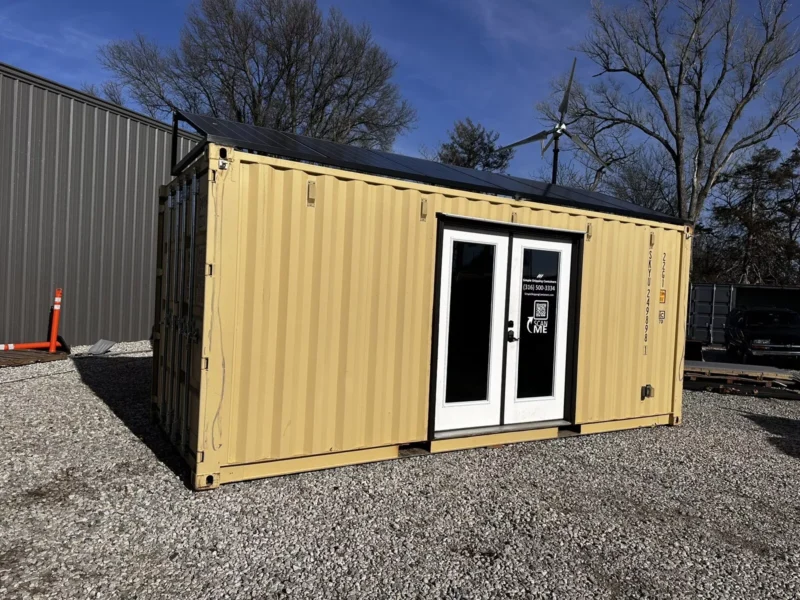 20 ft Shipping Container Office Solar Off Grid Or Grid - Image 14