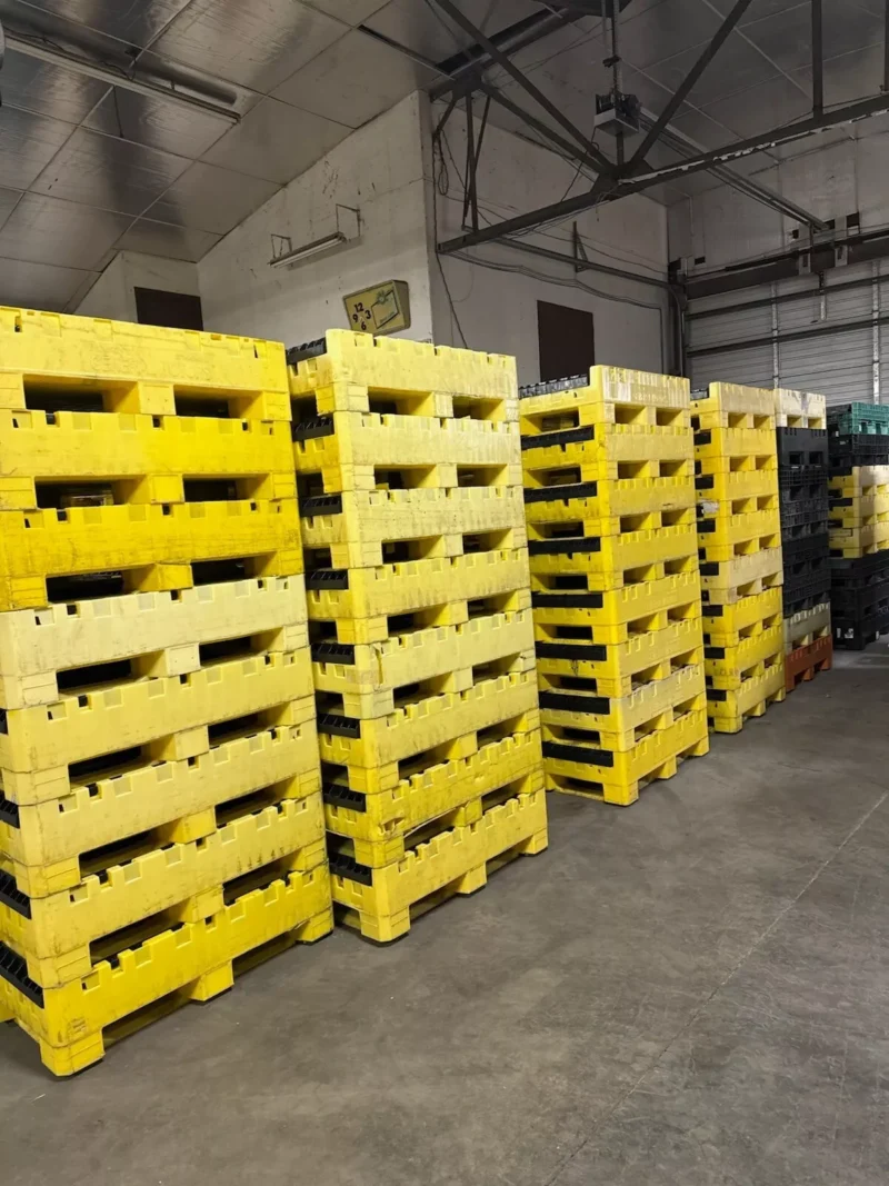 48x45x25 Gaylord Collapsible Bulk Shipping Pallet Containers Bins - Image 5