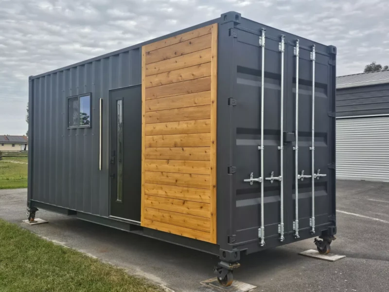 Modern 20-Foot Shipping Container Tiny Home