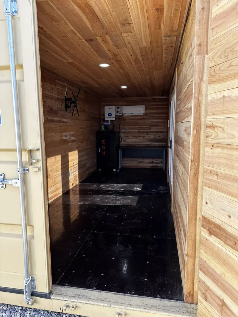 20 ft Shipping Container Office Solar Off Grid Or Grid - Image 6