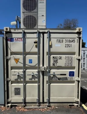 Used 20 foot refrigerated Conex shipping container