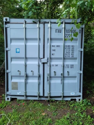 20 foot used steel shipping container