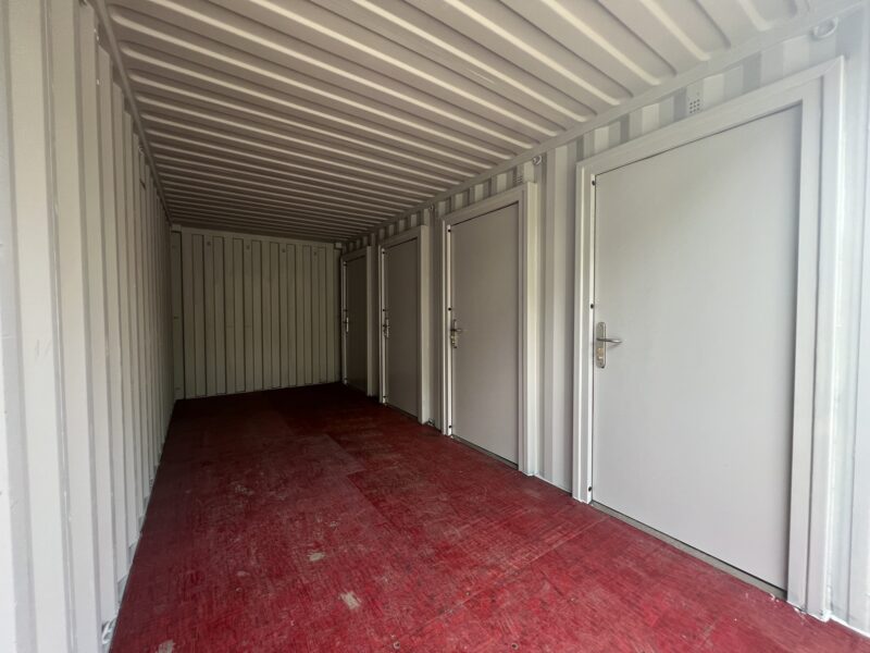 20ft Shipping Container Multi-unit Storage Solution - Image 4