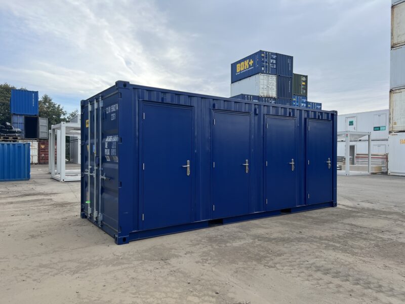 20ft Shipping Container Multi-unit Storage Solution - Image 2