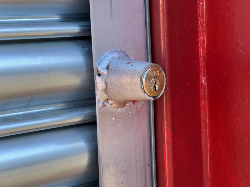 20ft Used Shipping Container with Roller Shutter Door - Image 4