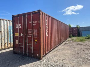 Used 40 High Cube Shipping Container