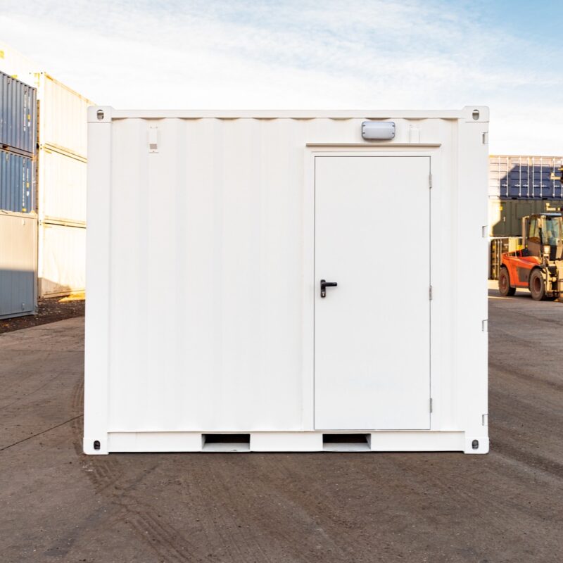 10ft Custom Workshop/Office Shipping Container - Image 2