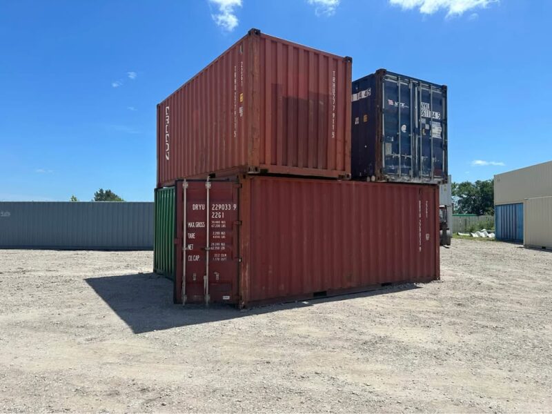 20’ USED SHIPPING CONTAINERS FOR SALE – PRICED TO MOVE! - Image 4