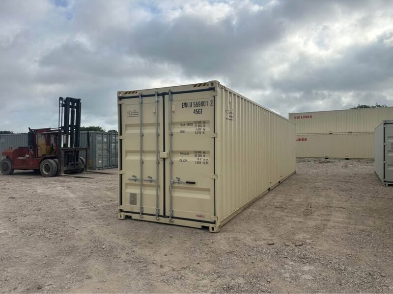 40ft One Trip High Cube Shipping Container – Double Doors, Lockbox, & Easy-Open Handles! - Image 7