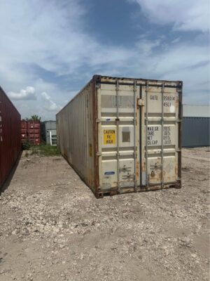 Used 40’ High Cube Shipping Container – Solid & Spacious!