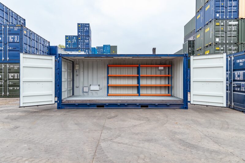 Safe & Practical Chemical Storage Container for Agriculture – 20ft Side Opening - Image 3