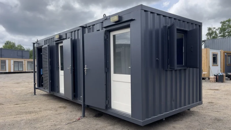 24 x 9ft Anti Vandal Welfare Unit + Generator / Site Office / Canteen / Toilet - Image 2