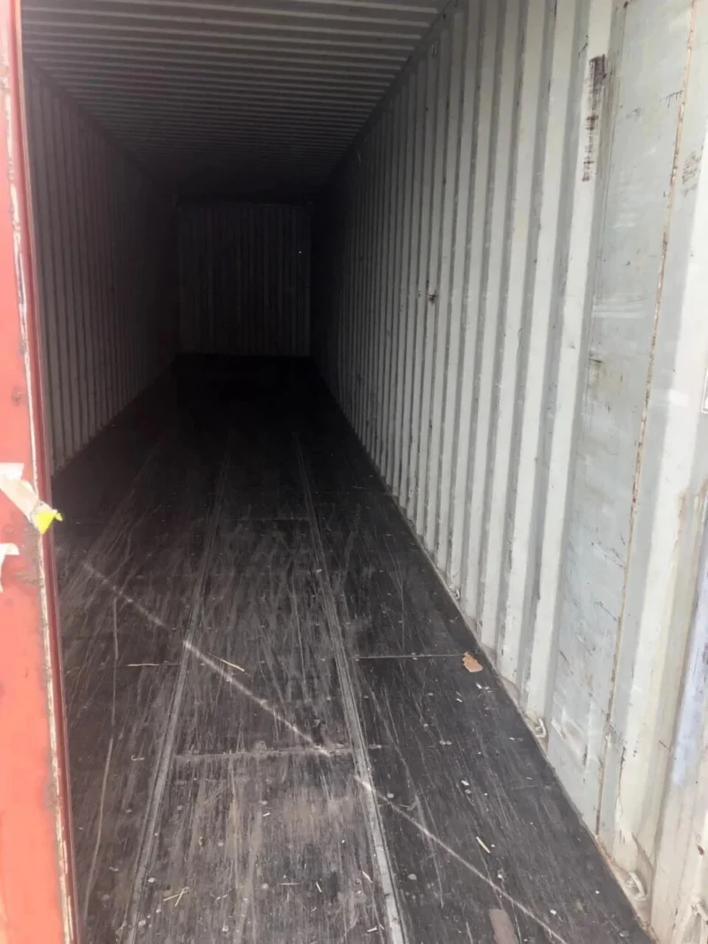 45ft Used High Cube Pallet Wide Shipping Container - wind & watertight - Image 2