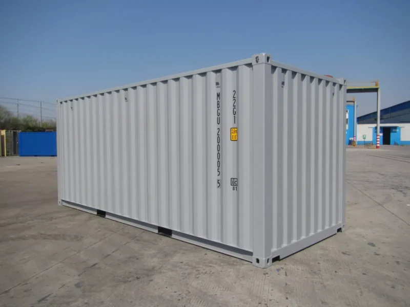 Shipping Containers 20ft RAL 7035 light grey - Image 3