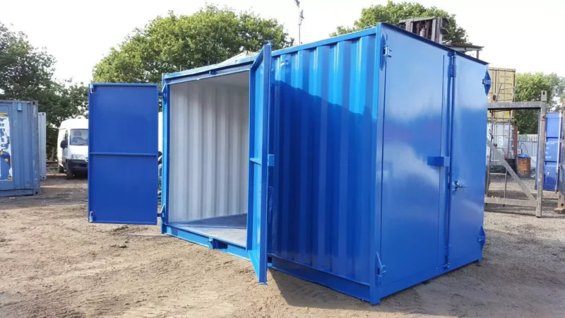 Rare Size 15x8 Ft Secure Container With Lock Box. Extra Double Doors. - Image 8
