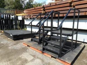 10ft Effluent Tank - 500 Gallon Plus 2 no Container Steps / Stairs / Staircase -