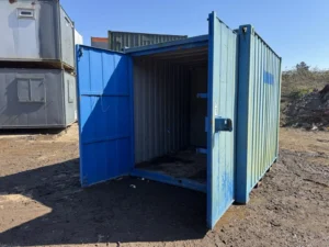 10ft Portable Storage Shipping Container Site Store Anti Vandal Steel