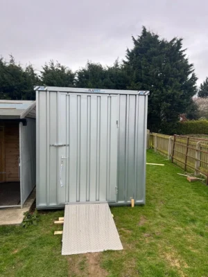 Flat Pack Container 7ft x 7ft x 7ft,Galvanised