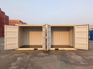 20ft 'Open Side' New Shipping Container (2-Door w/ Center Post) 