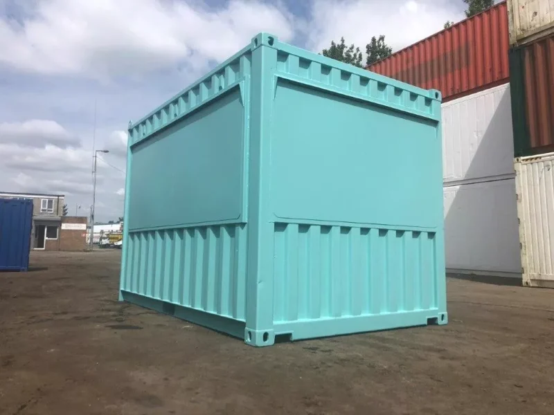 10FT TRIPLE HATCH CONVERTED SHIPPING CONTAINER - Image 2