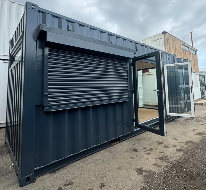 20x8ft | CUSTOM SHIPPING CONTAINER CONVERSION | Portable Building | - Image 9