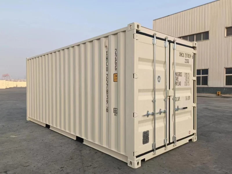 20ft 'Open Side' New Shipping Container (2-Door w/ Center Post)  - Image 3