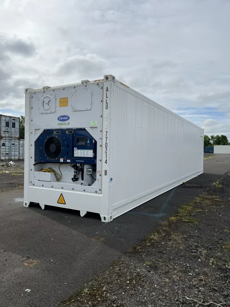 40ft Reefer Container - 2 Personnel Doors on both sides - Image 2