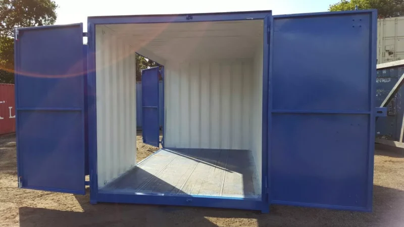 Rare Size 15x8 Ft Secure Container With Lock Box. Extra Double Doors. - Image 3
