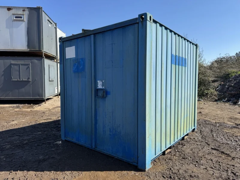 10ft Portable Storage Shipping Container Site Store Anti Vandal Steel - Image 6