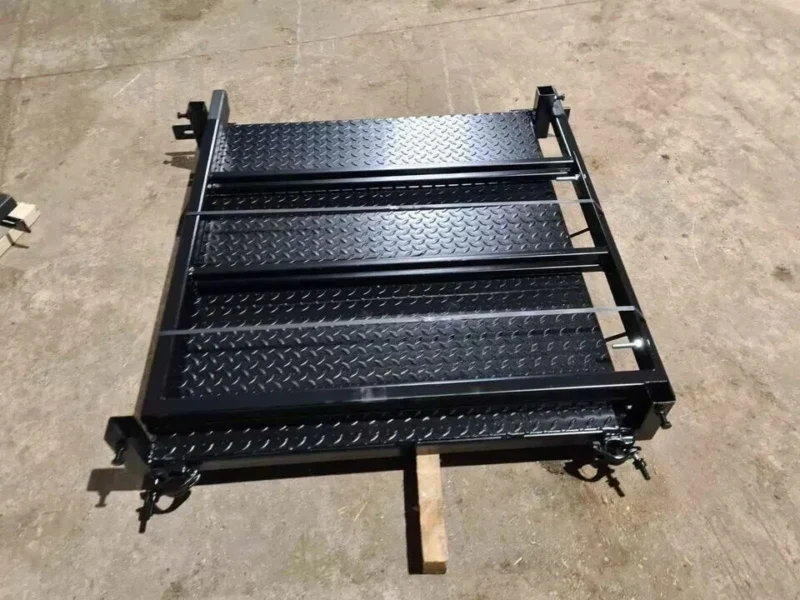 13 Tread Steel Staircase For Portable Office Canteen Site Cabin Container NEW - Image 5