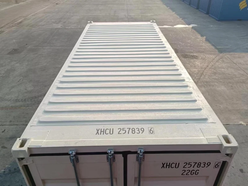 20ft 'Open Side' New Shipping Container (2-Door w/ Center Post)  - Image 4