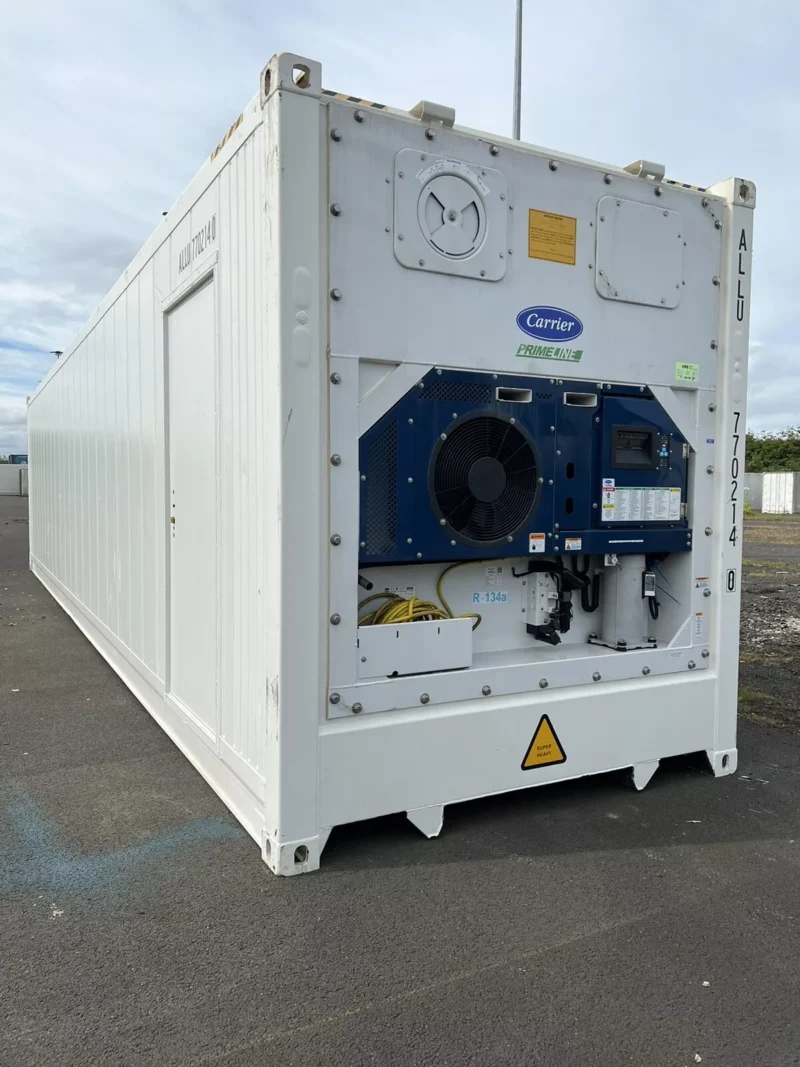 40ft Reefer Container - 2 Personnel Doors on both sides - Image 3