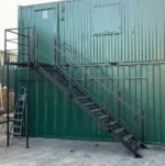 Container Site Office Steel Stair Kit - Refurbished