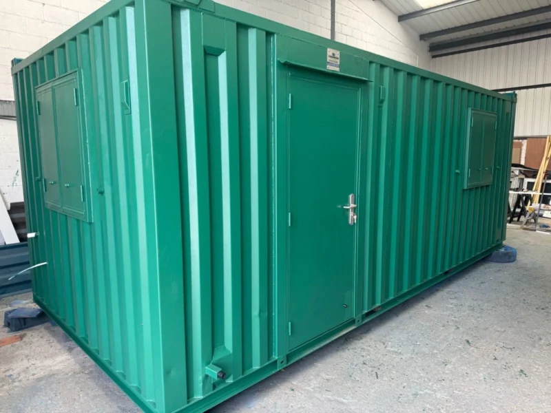 21ft x 9ft 6” Welfare Site Office With Kitchen Anti Vandal. Shipping Container - Image 9
