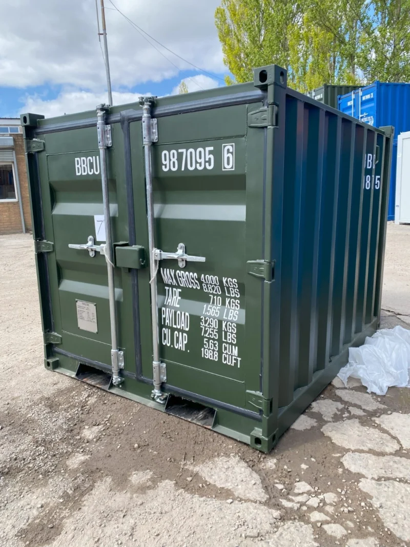 Mini 7' shipping containers for sale - NEW - Image 5