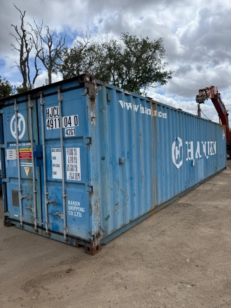 Used 40ft shipping container. Storage container.  - Image 5