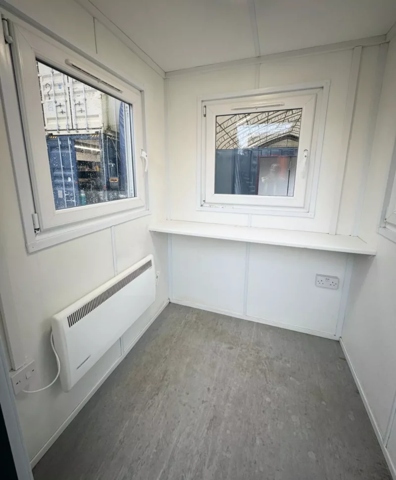 6x6 ft | Office | Open Plan | Portable Building | Anti-Vandal | Reduced - Image 6