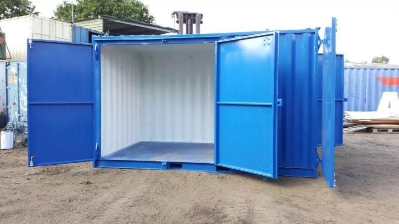 Rare Size 15x8 Ft Secure Container With Lock Box. Extra Double Doors. - Image 6