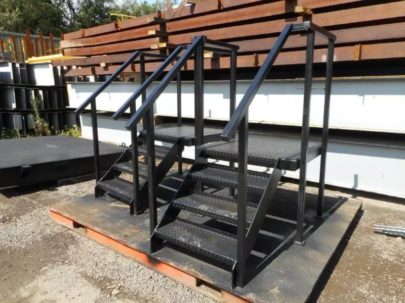 10ft Effluent Tank - 500 Gallon Plus 2 no Container Steps / Stairs / Staircase - - Image 6
