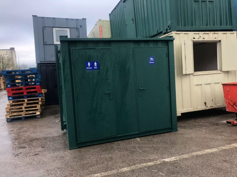 PORTABLE 24FT X 9FT OFFICE/CANTEEN/TOILET/SHOWER CONTAINER - Image 6
