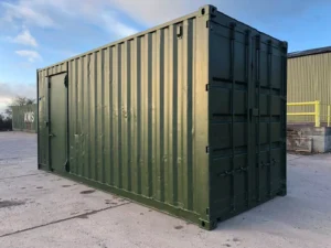 20 x 8Ft 9ft 6 high cube Container, With Anti Condensation, Lighting & Shelving.