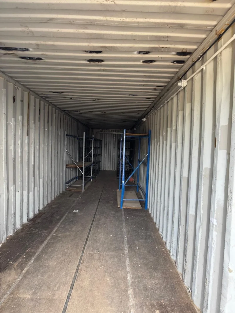 Used 40ft shipping container. Storage container.  - Image 8