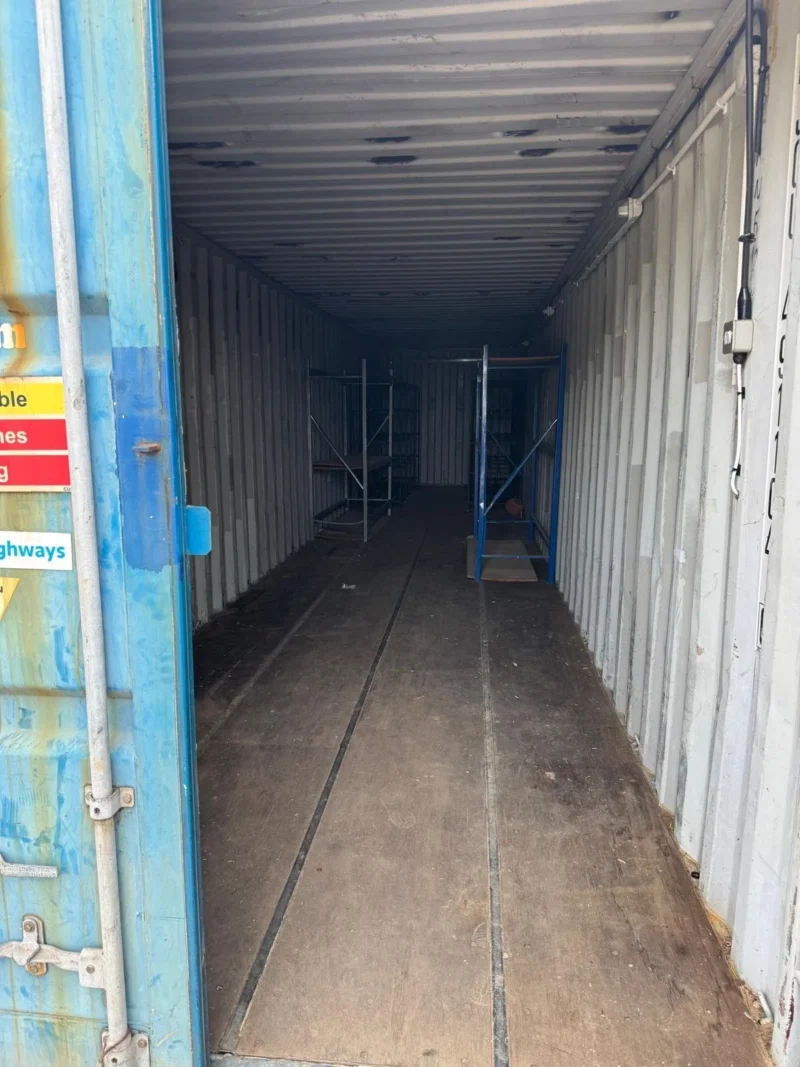 Used 40ft shipping container. Storage container.  - Image 9