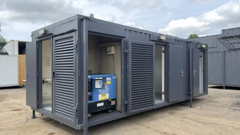 24 x 9ft Anti Vandal Welfare Unit + Generator / Site Office / Canteen / Toilet - Image 9