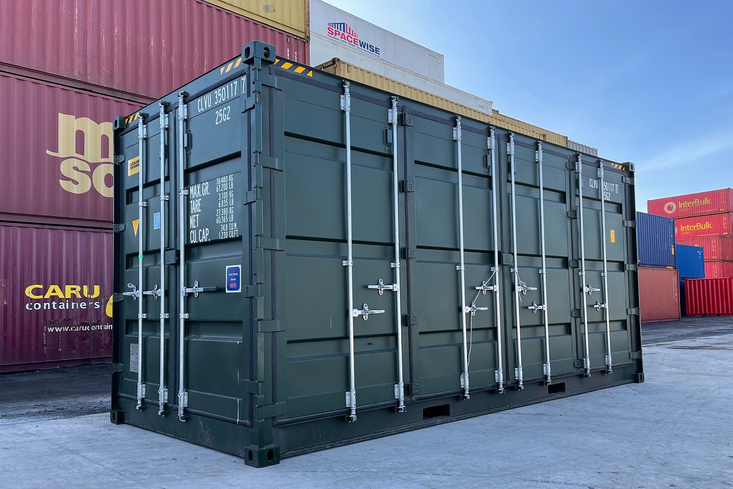 Used 20Ft Open Side / Full Side Access Container - Image 4