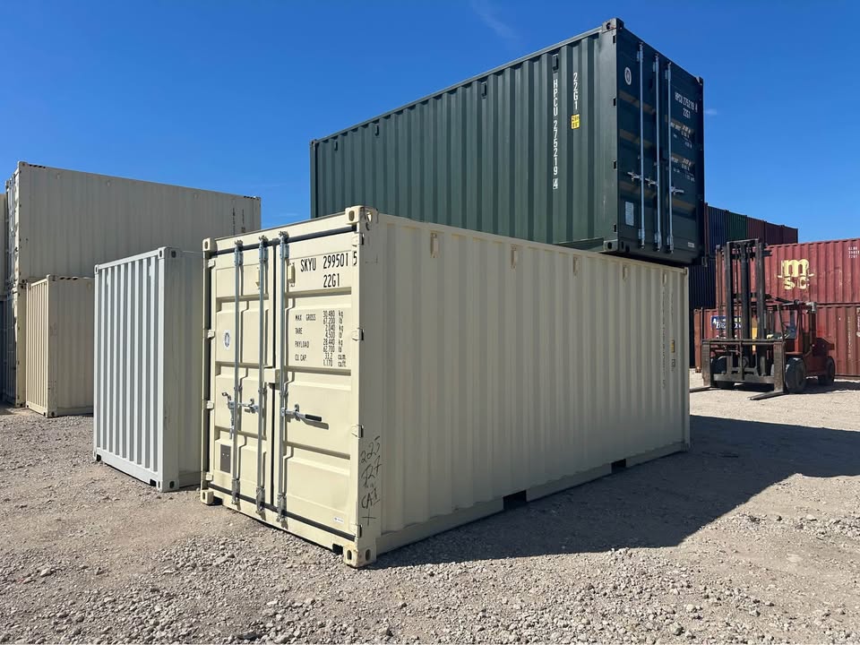 20’ One-Trip Shipping Containers – READY TO GO!