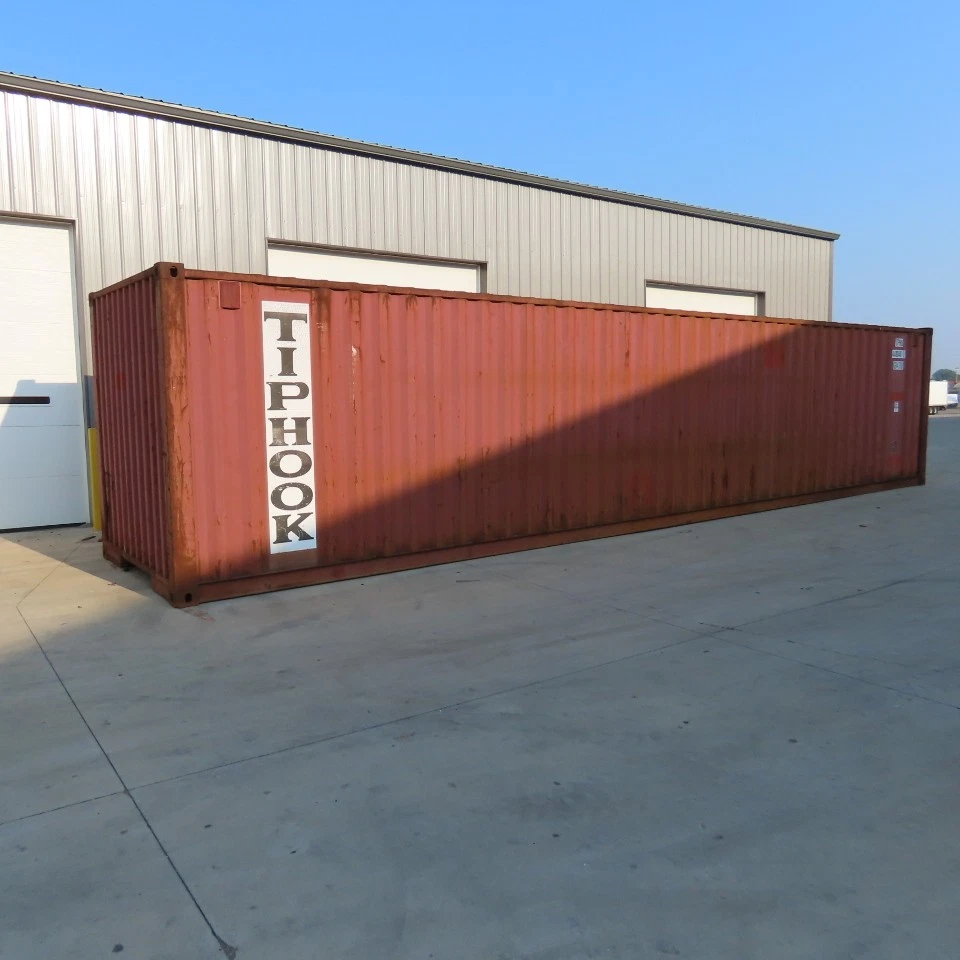 Tiphook 40' Standard Height End Door Shipping Container (Bad Floor) - Image 2